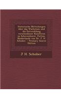 Statistische Mitteilungen Uber Das Wachstum Und Die Entwicklung Verschiedener Koniferen Zu Schovenhorst, Putten, Niederlande Von Dr. J. H. Schober.