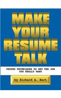 Make Your Resume Talk