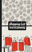 Shopping List Notebook: Take this Vintage Shopping List Notebook with you wherever you want to shop and be inspired by this amazing design and for don't forget what you nee