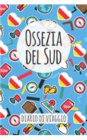 Ossezia del Sud Diario di Viaggio: Pianificatore di viaggio I Pianificatore di viaggio su strada I Diario a griglia a punti I taccuino I Diario tascabile I Regalo per Backpacker