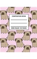 Wide Ruled Composition Book