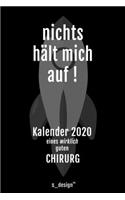 Kalender 2020 für Chirurgen / Chirurg / Chirurgin
