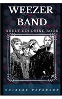 Weezer Band Adult Coloring Book