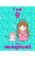 unicorn journal i am 9 and magical
