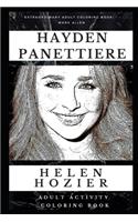 Hayden Panettiere Adult Activity Coloring Book