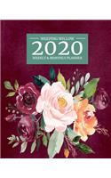2020 Weekly & Monthly Planner