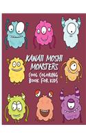 Kawaii Moshi Monsters Cool Coloring Book For Kids