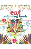 Cat coloring book