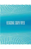 Hexagonal Graph Paper - Organic Chemistry - 150 Pages 1/4 Inch Hexagons