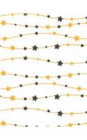 String Lights Notebook: Cute Star Journal Book Ruled Lined Page Paper Writer Teen Girl Women Writing Diary Record Plan Note Pad Planner School College Composition Notebook (1 String Lights Notebook)