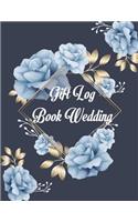 Gift Log Book Wedding