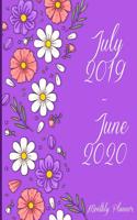 July 2019-June 2020 Monthly Planner