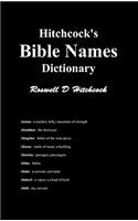 Hitchcock's Bible Names Dictionary