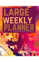 Anthus Large Weekly Planner
