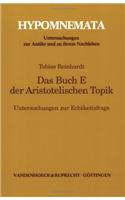 Das Buch E Der Aristotelischen Topik