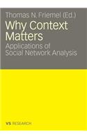 Why Context Matters: Applications of Social Network Analysis(English)
