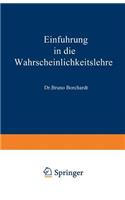 Einführung in Die Wahrscheinlichkeitslehre