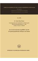 Der Druckverbreiterungseffekt und die IR-spektrographische Analyse von Gasen