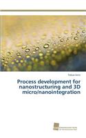 Process development for nanostructuring and 3D micro/nanointegration