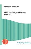 1985 86 Calgary Flames Season