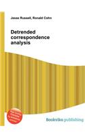 Detrended Correspondence Analysis