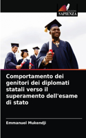 Comportamento dei genitori dei diplomati statali verso il superamento dell'esame di stato