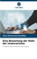 Eine Bewertung der Rolle der Innenrevision