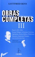 OBRAS COMPLETAS 3 GOTTFRIED BENN