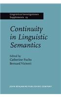 Continuity in Linguistic Semantics