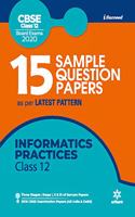 15 Sample Question Papers Information Practices Class 12th Cbse 2019-2020