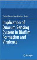 Implication of Quorum Sensing System in Biofilm Formation and Virulence