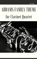 Addams Family Theme for Clarinet Quartet