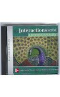 Interactions Access Listening and Speaking
