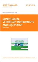 Veterinary Instruments and Equipment - Elsevier E-Book on Vitalsource (Retail Access Card): Veterinary Instruments and Equipment - Elsevier E-Book on Vitalsource (Retail Access Card)