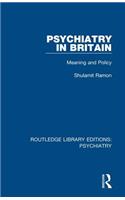 Psychiatry in Britain