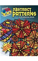 3-D Coloring Book - Abstract Patterns