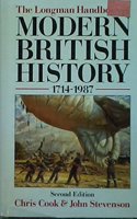 Longman Handbook of Modern British History 1714-1987