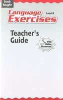 Steck-Vaughn Language Exercises: Teacher's Guide Grade 8 Level H 2004
