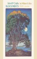Rice/Arts & Crafts Prints 2018 Wall Calendar