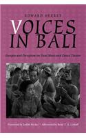 Voices in Bali