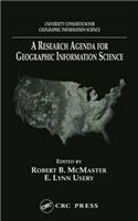 Research Agenda for Geographic Information Science