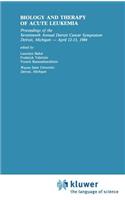 Biology and Therapy of Acute Leukemia