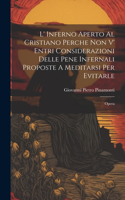 L' Inferno Aperto Al Cristiano Perche Non V' Entri Considerazioni Delle Pene Infernali Proposte A Meditarsi Per Evitarle