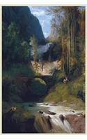 Notizbuch Schlucht bei Amalfi, Carl Blechen
