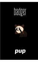 Badger Pup