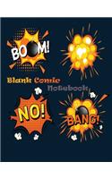 Blank Comic Notebook