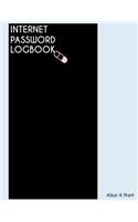 Internet Password Logbook: My Top Secret