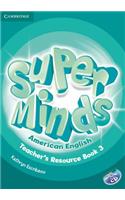 Super Minds American English Level 3 Teacher's Resource Book with Audio CD