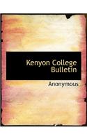 Kenyon College Bulletin