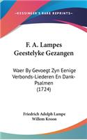 F. A. Lampes Geestelyke Gezangen